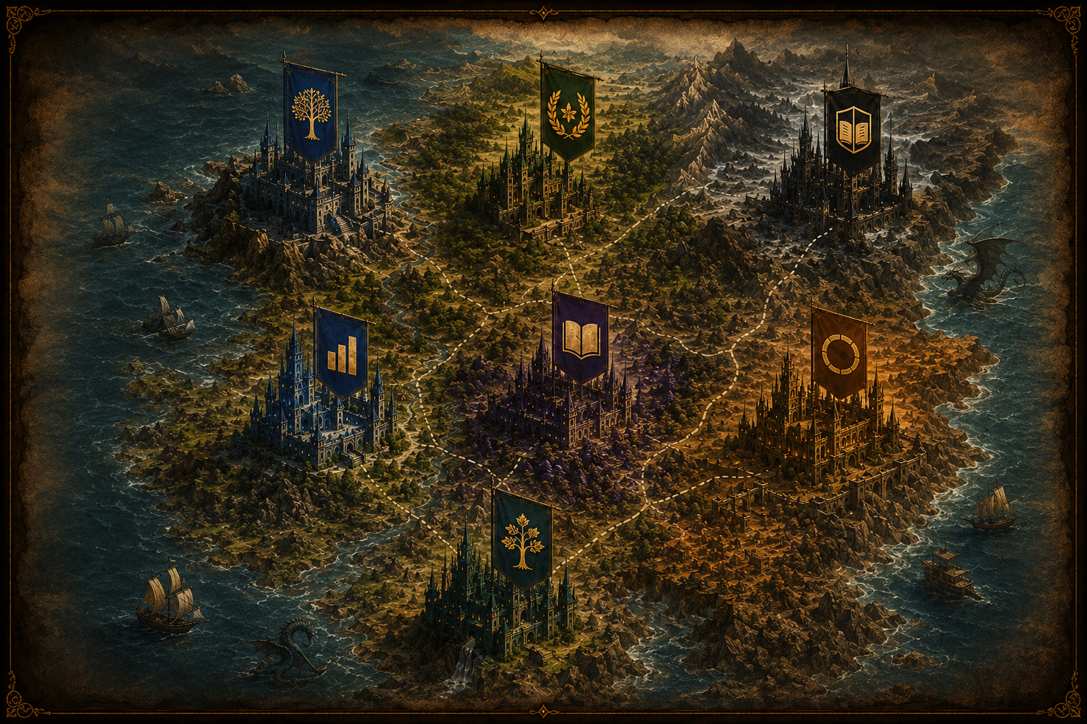 Mapa Medieval